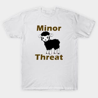 BLACK SHEEPS-MINOR THREAT T-Shirt